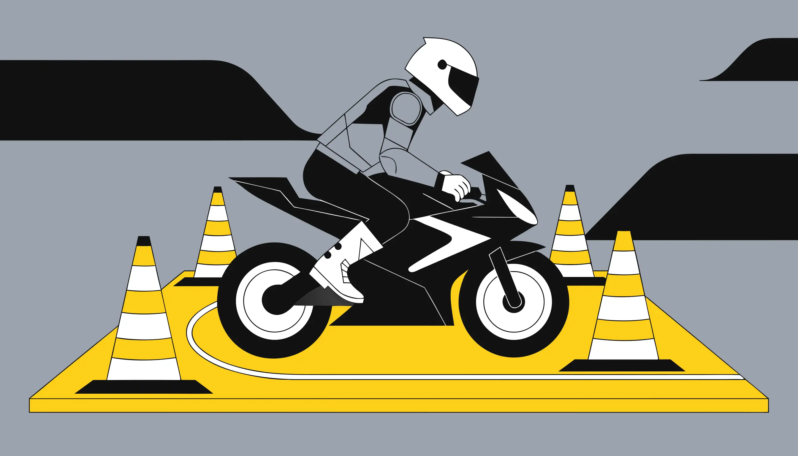 Examen du permis moto 2026 : durée, déroulement et tenue obligatoire