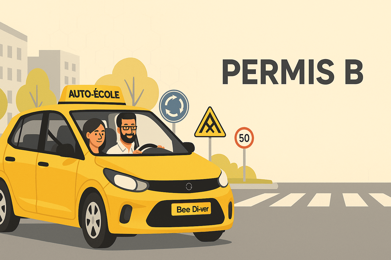 Permis B 2025 : Code, boîte auto vs manuelle, stage post-permis